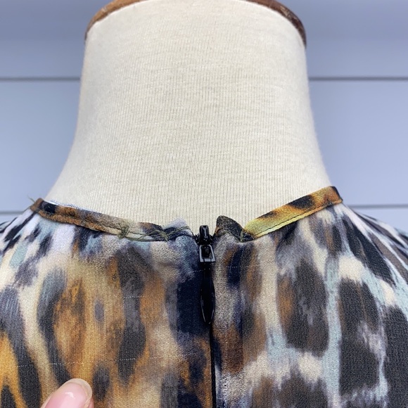 GENERATION LOVE Blaine Maxi *SAMPLE DRESS* Cheetah - Picture 8 of 14